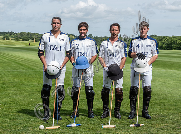 Polo action, 2024 Gold Cup, Cowdray Park Polo Club