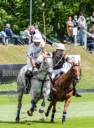 Polo action, 2024 Gold Cup, Cowdray Park Polo Club