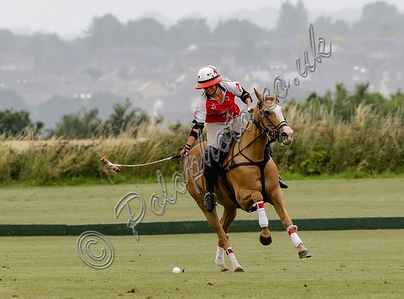 Polo action, Ladies 18 Goal Tournament,  Cirencester Park