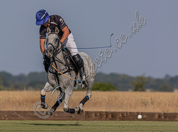 Polo action, County Cup 2025 league match, Cirencester Park