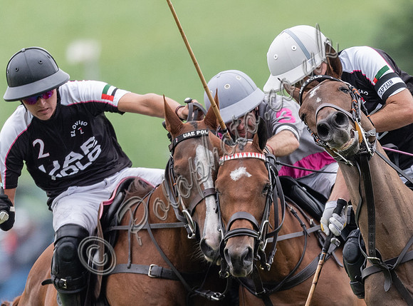 Polo action, 2021 Gold Cup, Cowdray Park Polo Club