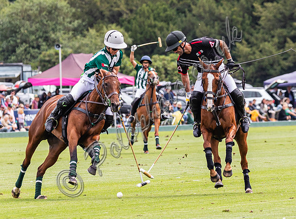 Polo action, 2024 Gold Cup, Cowdray Park Polo Club