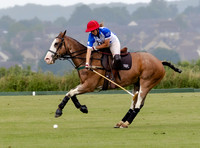 Polo action, Ladies 18 Goal Tournament,  Cirencester Park