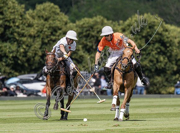 Polo action, 2025 Gold Cup, Cowdray Park Polo Club