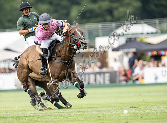 Polo action, 2025 Gold Cupsemi-final, Cowdray Park Polo Club