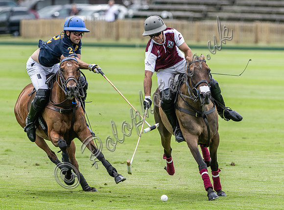 Polo action, 2025 Gold Cup, Cowdray Park Polo Club