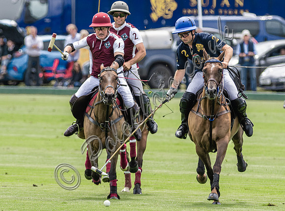 Polo action, 2025 Gold Cup, Cowdray Park Polo Club