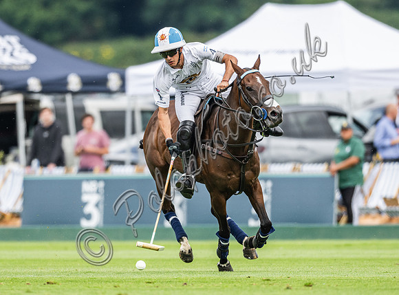 Polo action, 2024 Gold Cup, Cowdray Park Polo Club