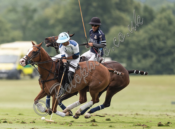 Polo action, 2021 Gold Cup, Cowdray Park Polo Club