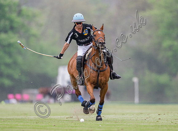 Polo action, May 4 Goal Spring Cup 2022, Cowdray Park Polo Club