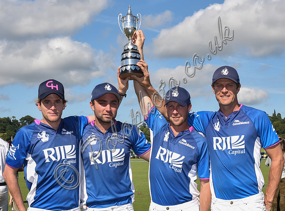 presentation of Argentine Ambassadors Cup to Brittania El Remanso