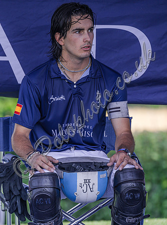 Polo action, 2025 Gold Cup quarter finals, Cowdray Park Polo Club