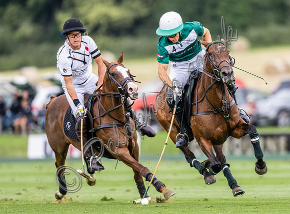 Polo action, 2024 Gold Cup, Cowdray Park Polo Club