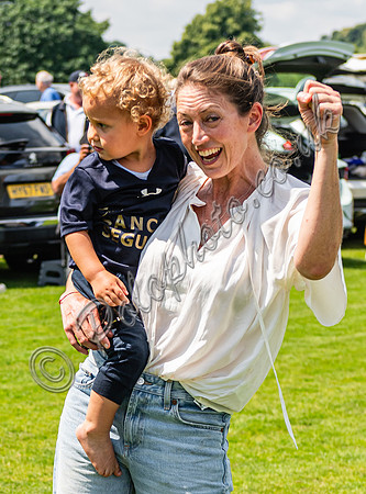 Celebrations by La Dolfina Great Oaks after winning semi final match against King Power, Gold Cup 2024