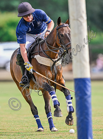Polo action, Wichenford Bowl 2025 semi-final match, Beaufort Polo Club