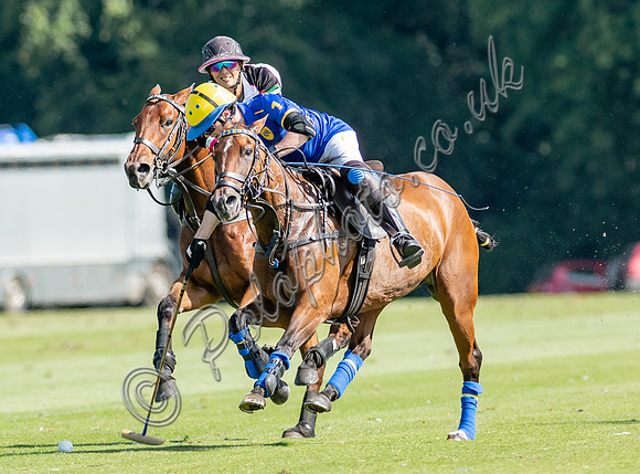 Polo action, 2021 Gold Cup, Cowdray Park Polo Club