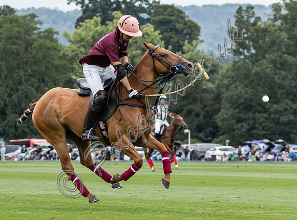 Polo action, 2024, Cowdray Park Polo Club
