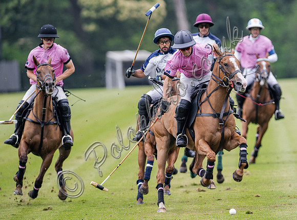 Polo action, 2025 Gold Cup, Cowdray Park Polo Club