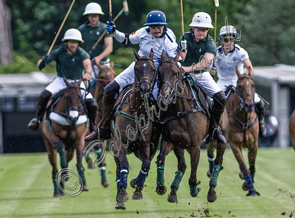Polo action, 2025 Gold Cup, Cowdray Park Polo Club