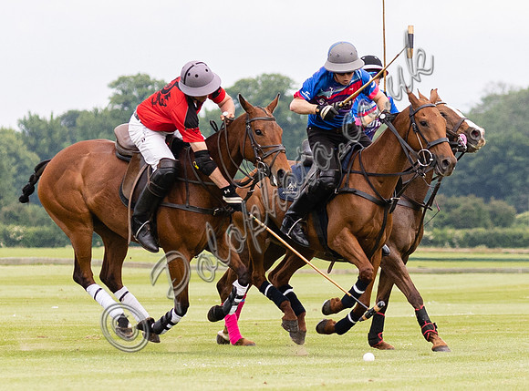Polo action, June 12 Goal, Cirencester Park