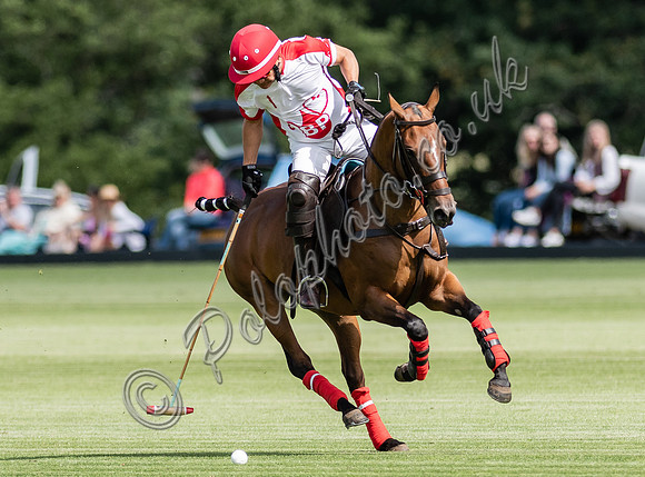 Polo action, 2021 Gold Cup, Cowdray Park Polo Club