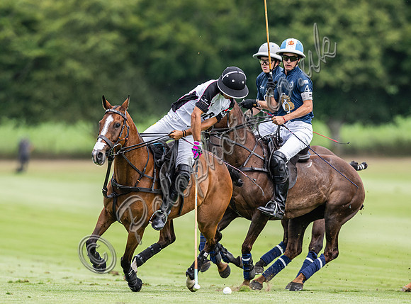 Polo action, 2024 Gold Cup, Cowdray Park Polo Club