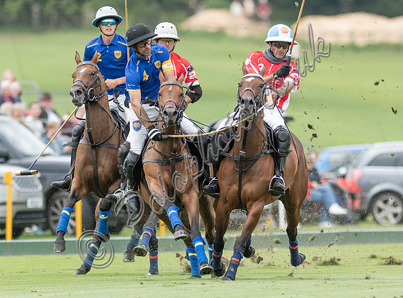 Polo action, 2021 Gold Cup, Cowdray Park Polo Club
