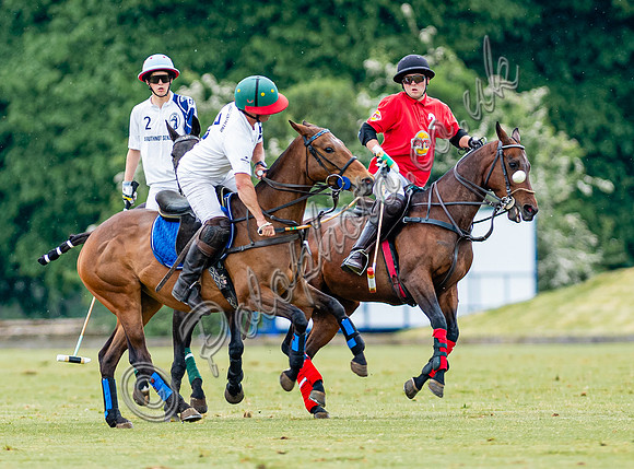 polo action for Badminton Cup sub final 2025 at Beaufort Polo Club