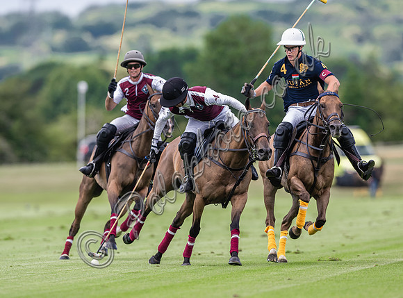 Polo action, 2025 Gold Cup, Cowdray Park Polo Club