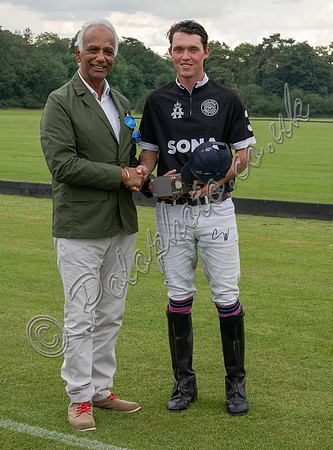 Polo action the Town Cup End of Season Tournament, Cirencester Park