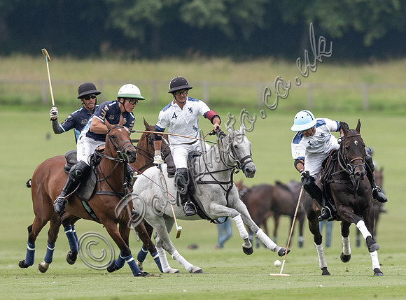 Polo action, 2021 Gold Cup, Cowdray Park Polo Club