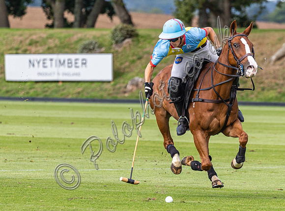 Polo action, 2022 Autumn Cup, Cowdray Park Polo Club