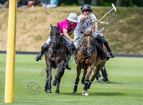 Polo action, 2024, Cowdray Park Polo Club