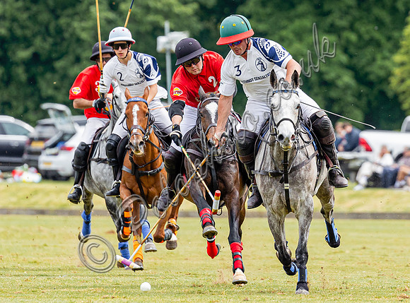 polo action for Badminton Cup sub final 2025 at Beaufort Polo Club