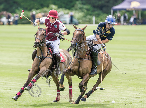 Polo action, 2025 Gold Cup, Cowdray Park Polo Club
