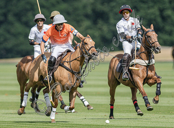 Polo action, 2025 Gold Cup, Cowdray Park Polo Club