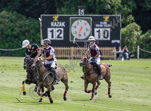 Polo action, 2025 Gold Cup, Cowdray Park Polo Club