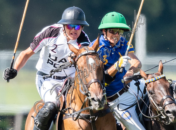 Polo action, 2021 Gold Cup, Cowdray Park Polo Club