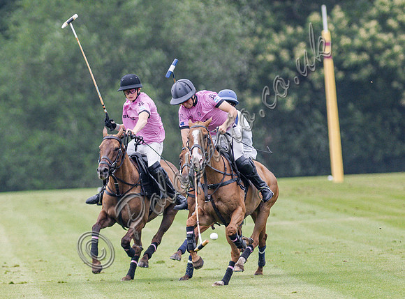 Polo action, 2025 Gold Cup, Cowdray Park Polo Club