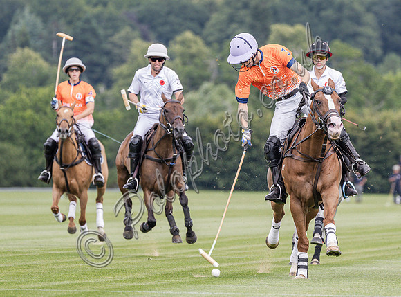 Polo action, 2025 Gold Cup, Cowdray Park Polo Club