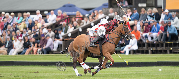 Polo action, Warwickshire Cup Final, Cirencester Park