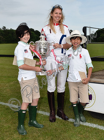 Polo action, Warwickshire Cup Final, Cirencester Park