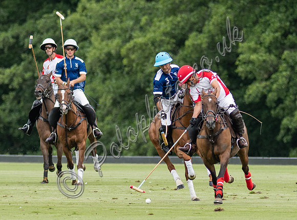 Polo action, 2021 Gold Cup, Cowdray Park Polo Club