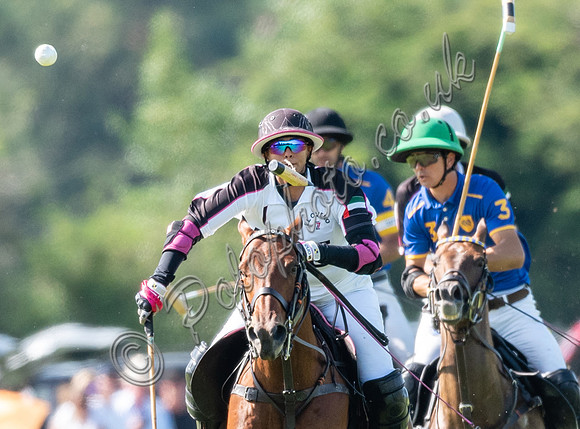 Polo action, 2021 Gold Cup, Cowdray Park Polo Club