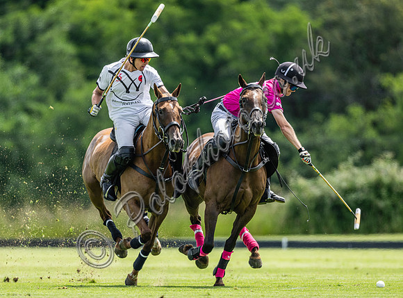 Polo action, 2024, Cowdray Park Polo Club