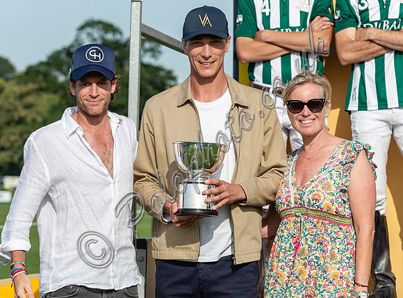 Jack Richardson was awarded the Christopher Hanbury Trophy