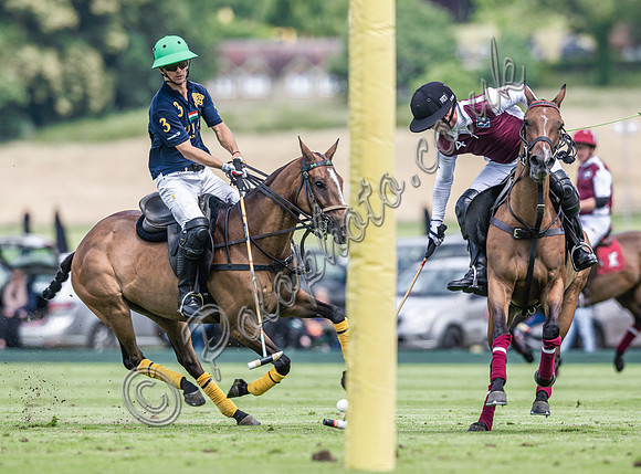 Polo action, 2025 Gold Cup, Cowdray Park Polo Club