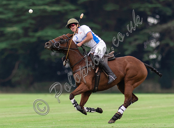 Polo action the Town Cup End of Season Tournament, Cirencester Park
