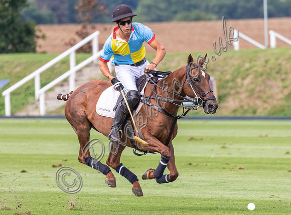 Polo action, 2022 Autumn Cup, Cowdray Park Polo Club