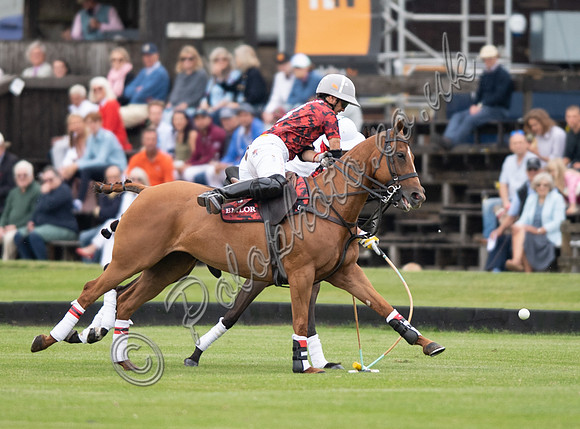Polo action, Warwickshire Cup Final, Cirencester Park